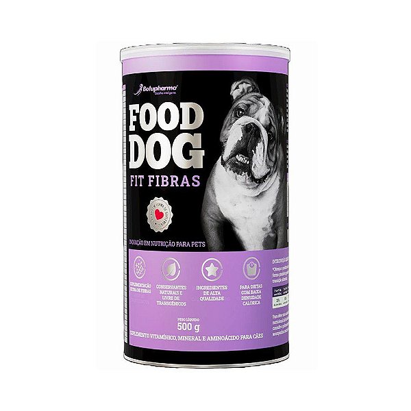 Food Dog Fit Fibras 500 Gr - Botupharma
