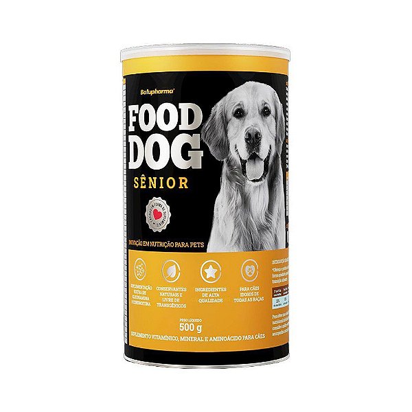 Food Dog Sênior 500 Gr - Botupharma