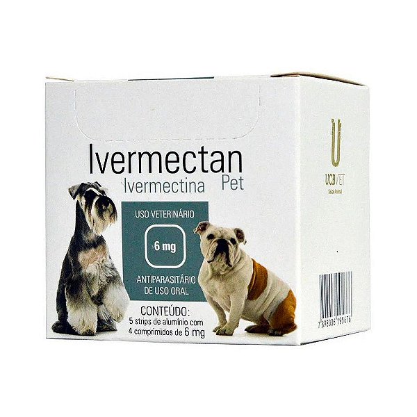 Ivermectan 6 Mg 20 Comprimidos - UCBVet