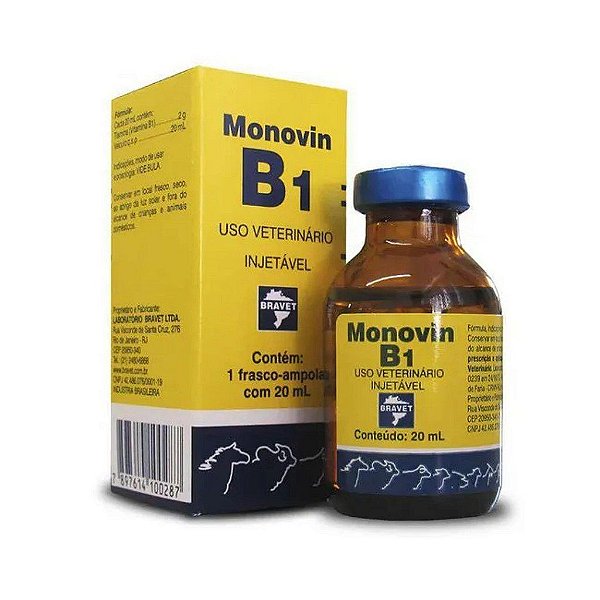 Monovin B1 20 mL - Bravet