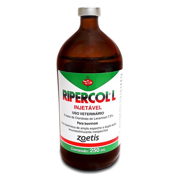 Ripercol L 7,5% Injetável 250 mL - Zoetis