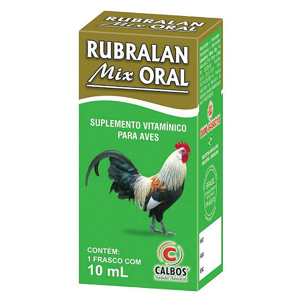 Rubralan Mix Oral 10 mL - Calbos