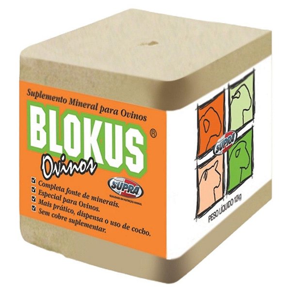 Blokus Para Ovinos E Caprinos 12 Kg - Supra
