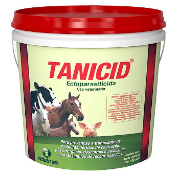 Tanicid Pó 2 Kg - Indubras