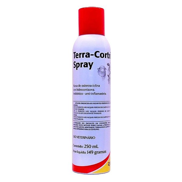 Terra-Cortril Spray 250 mL - Zoetis