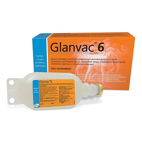 Vacina Glanvac 6 100 mL - Zoetis