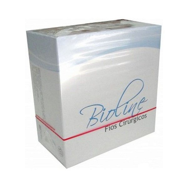 BII - Fio BioCryl II Nº 2-0 70 cm 3/8 R 3,0 cm - Bioline