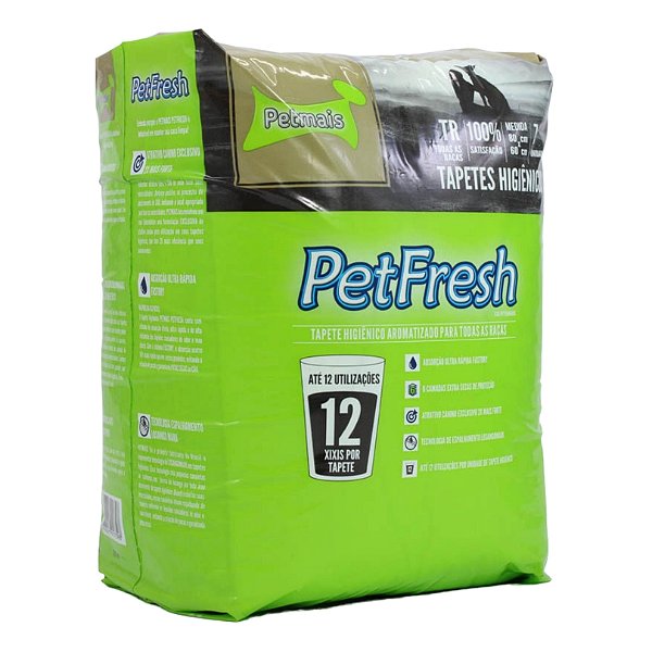 Tapete Higiênico Pet Fresh 7 Unidades - Petmais
