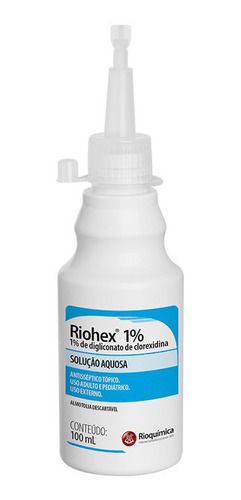 Riohex 1% Solução Aquosa 100 mL - Rioquímica
