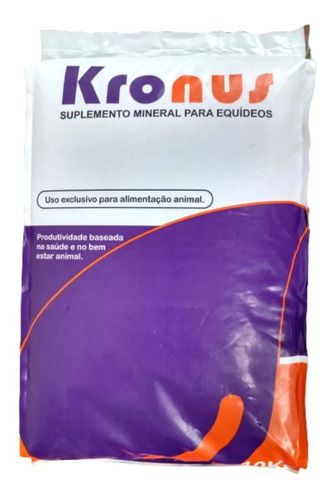 Kronus Sal Mineral Orgânico Para Equinos 10 Kg - Univittá