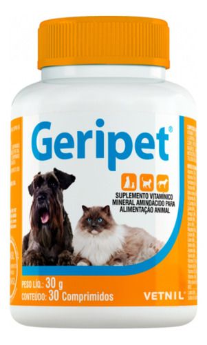 Geripet 30 Comprimidos - Vetnil