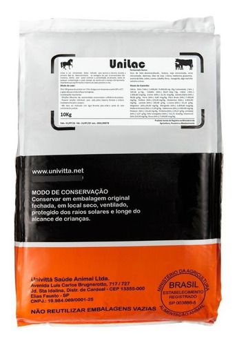 Unilac Leite Em Pó 5 Kg - Univittá