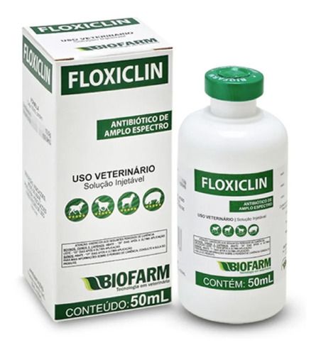 Floxiclin Injetável 50 mL - Biofarm