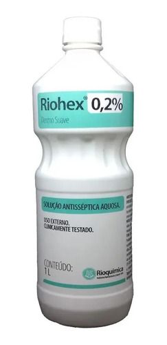 Riohex 0,2% Solução Antisséptica Aquosa 1 Lt - Rioquímica