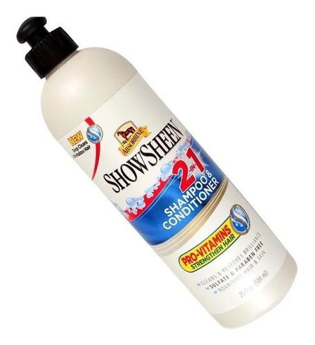 Shampoo & Conditiner 2 Em 1 Showsheen 591 mL - Absorbine