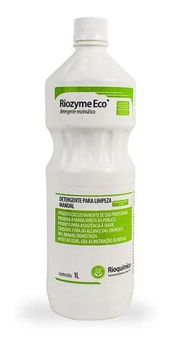 Riozyme Eco Detergente Enzimático 1 Lt - Rioquímica