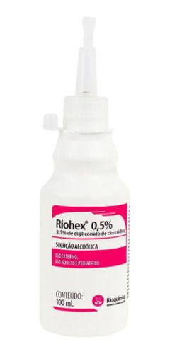 Riohex 0,5% Solução Alcoólica 100 mL - Rioquímica