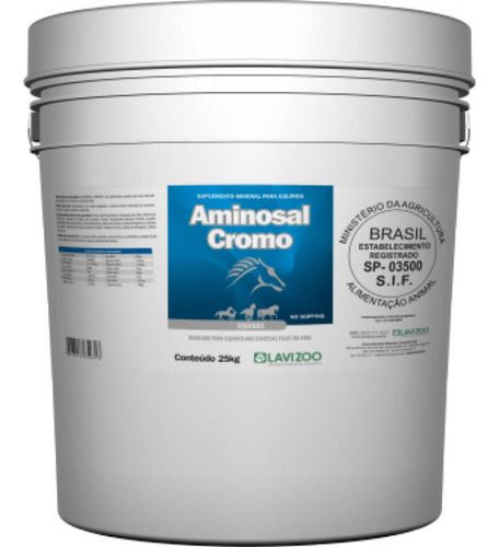 Aminosal Cromo 25 Kg - Lavizoo