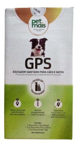 GPS Educador Sanitário Para Pets - Petmais