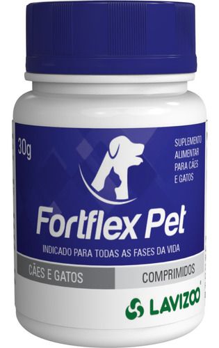 Fortflex Pet 30 Gr Com 30 Comprimidos - Lavizoo