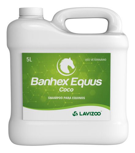 Banhex Equus Côco 5 Lts - Lavizoo