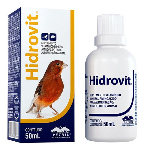 Hidrovit 50 mL - Vetnil