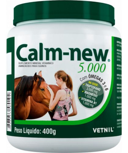 Calm New 5.000 400g - Vetnil