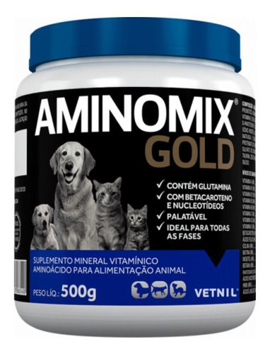 Aminomix Gold 500 Gr - Vetnil