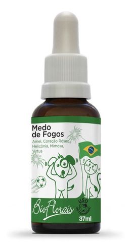 Floral Medo de Fogos 31 mL - Bio Florais