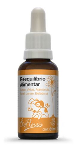 Floral Reequilíbrio Alimentar 31 mL - Bio Florais