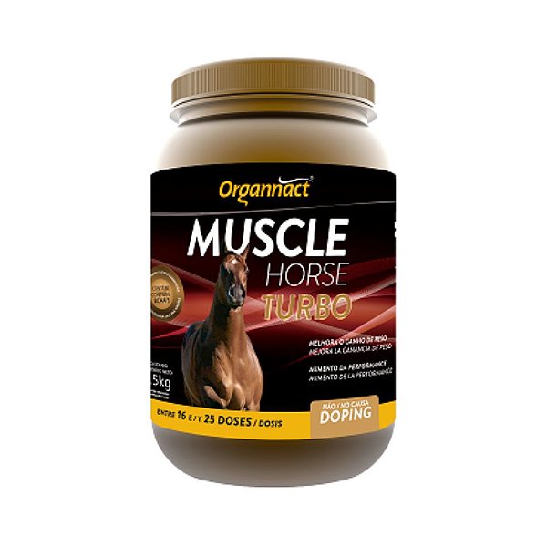 Muscle Horse Turbo 2,5 kg - Organnact