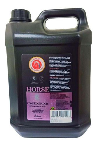 Condicionador Profissional Sempre Hidratado 5l - Brene Horse