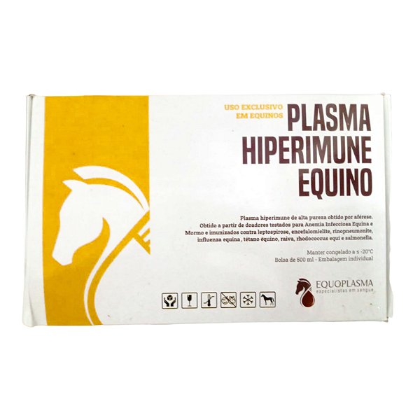 Plasma Hiperimune 500 mL - Equoplasma