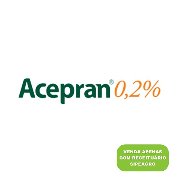 Acepran Injetável 0,2% 20 mL (Controlado) - Vetnil