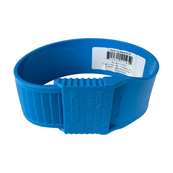 Abraçadeira Plástica Azul Para Bovinos E Equinos 34 cm - Neogen