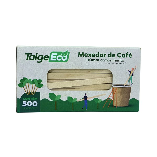 Palitos de Madeira 100 mm 500 Unidades - Talge