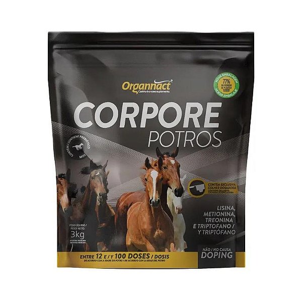 Corpore Potros 3 Kg Box Pouch - Organnact