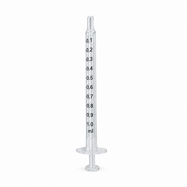 Seringa Sem Êmbolo Estéril 1 mL Slip - Covetrus