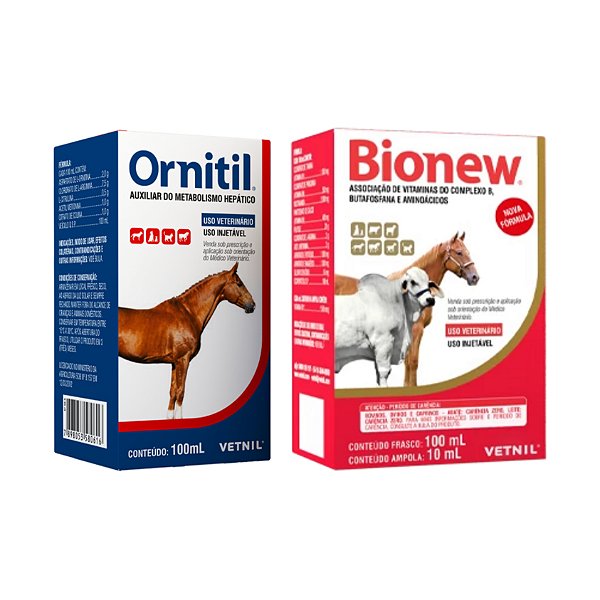 Bionew 100 mL + Ornitil 100 mL - Vetnil