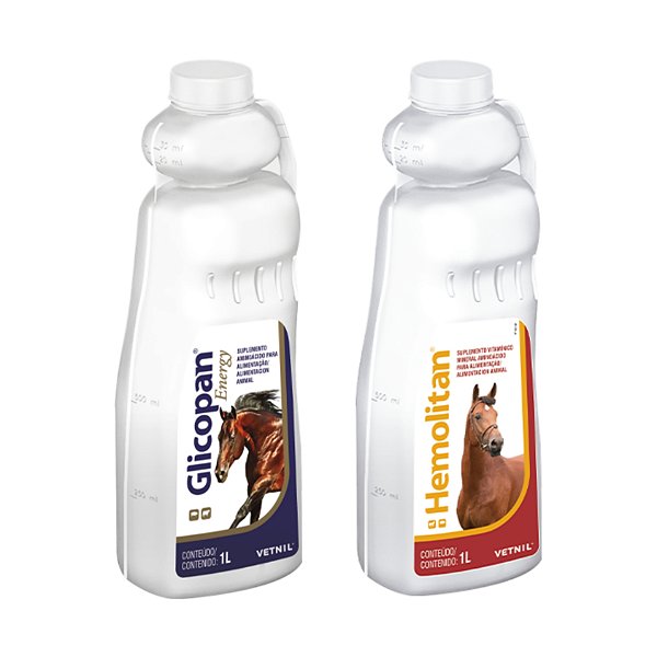 Glicopan Energy 1 Lt + Hemolitan 1 Lt - Vetnil
