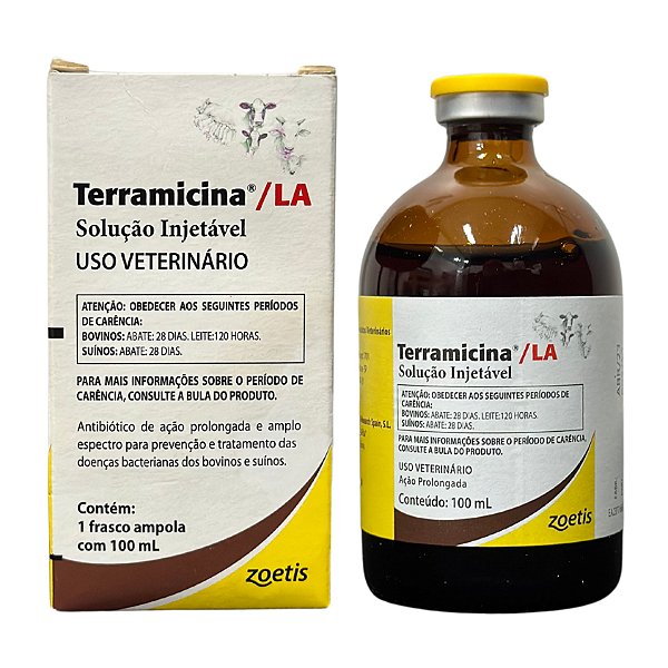 Terramicina LA 100 mL - Zoetis