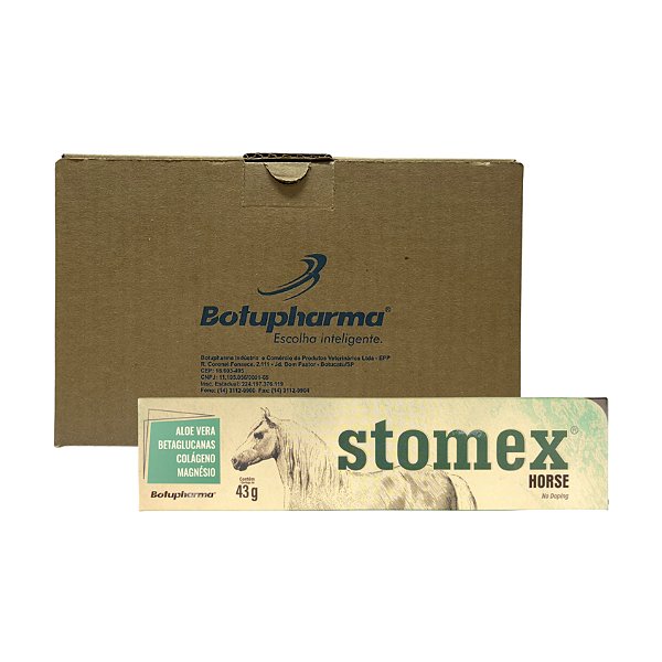 Botumix Stomex Horse 43 Gr Caixa Com 15 Unidades - Botupharma