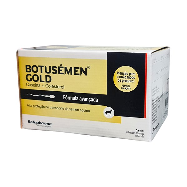 Botu Sêmen Gold 100 mL Caixa Com 10 Unidades  - Botupharma