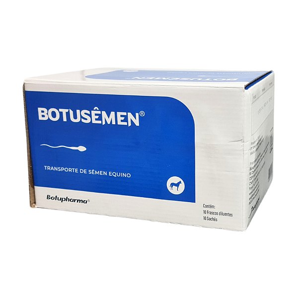 Botu Sêmen 100 mL Caixa Com 10 Unidades  - Botupharma