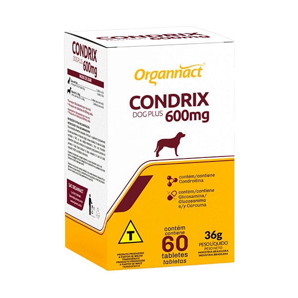 Condrix Dog Plus 600 mg 60 Tabletes - Organnact