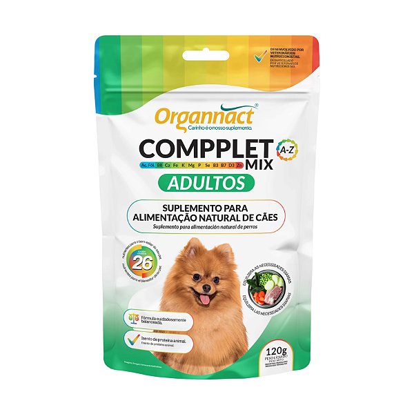 Compplet Mix Adultos 120 Gr - Organnact