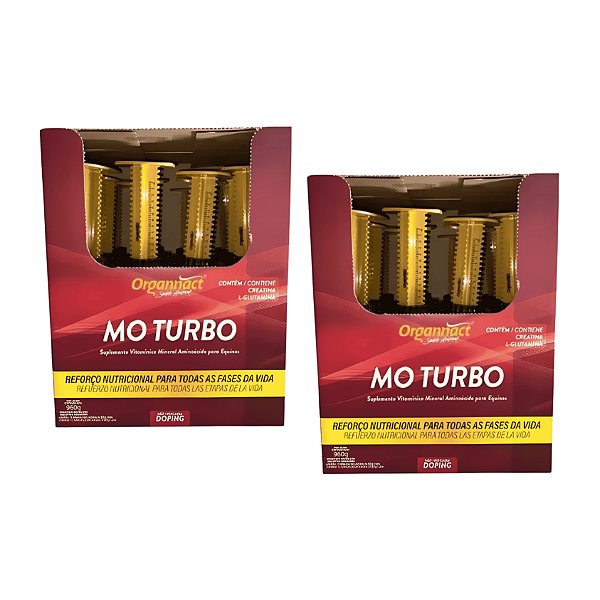 Mo Turbo 80 Gr Caixa Com 24 Seringas - Organnact