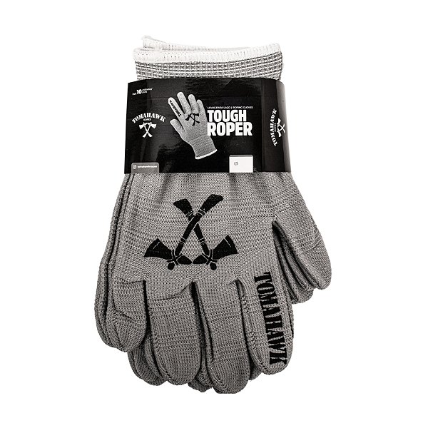 Luvas Para Laço Tough Roper Pequeno Cinza 10 Unidades - Tomahawk