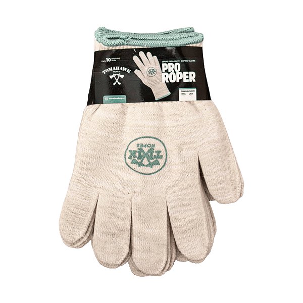 Luvas Para Laço Pro Roper Junior Verde 10 Unidades - Tomahawk