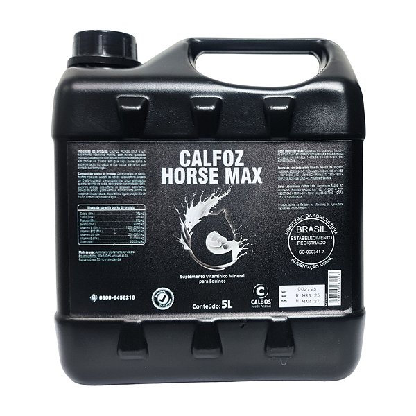 Calfoz Horse Max 5 Lt - Calbos